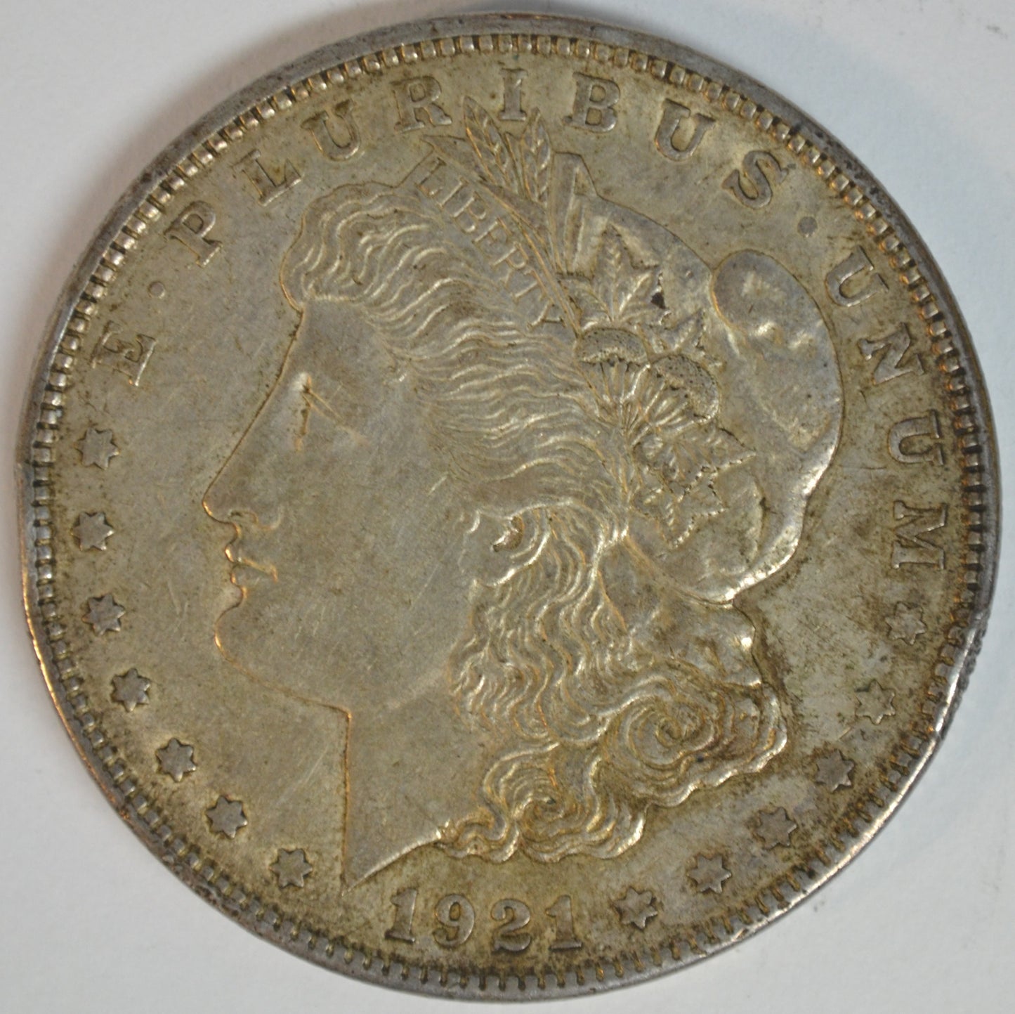 1921 Morgan Silver Dollar Philadelphia Mint Better Circulated Example