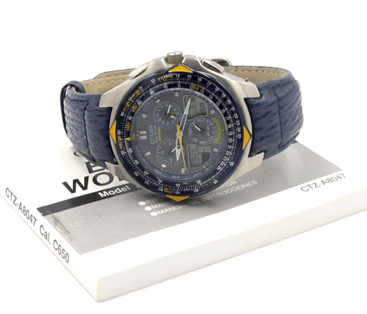 Blue Angels Citizen Eco drive skyhawk men's watch