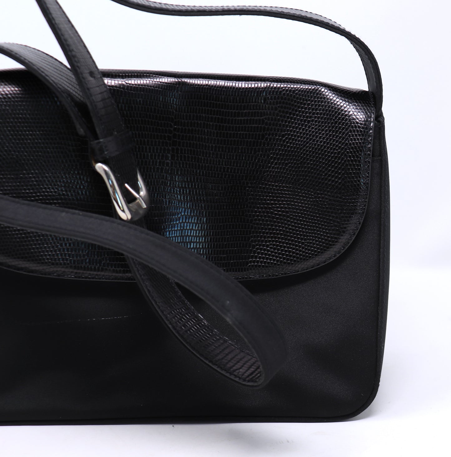 Preowned Talbots Black Fabric purse