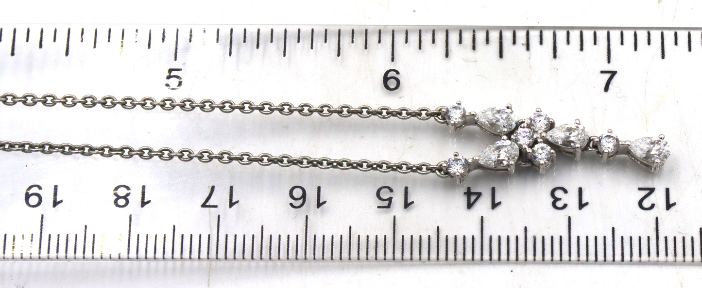 Group lot of 7 vintage 925 sterling silver necklaces
