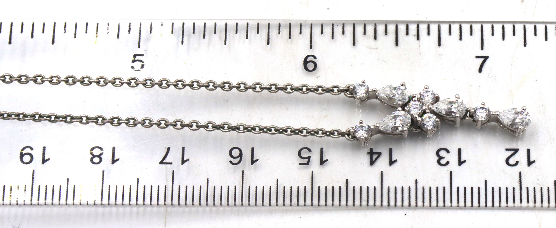 Group lot of 7 vintage 925 sterling silver necklaces