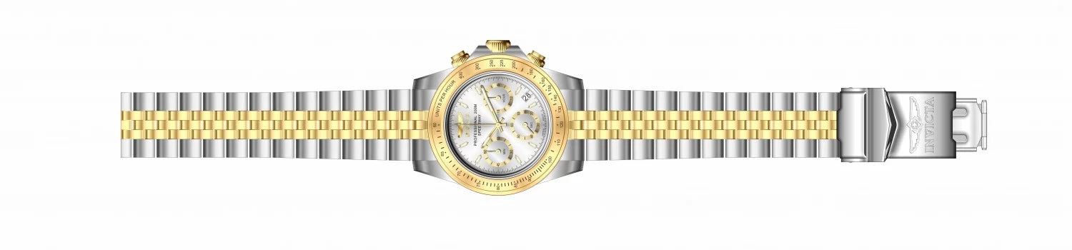 Invicta Men's Speedway Quartz Chronograph Silver Dial Watch