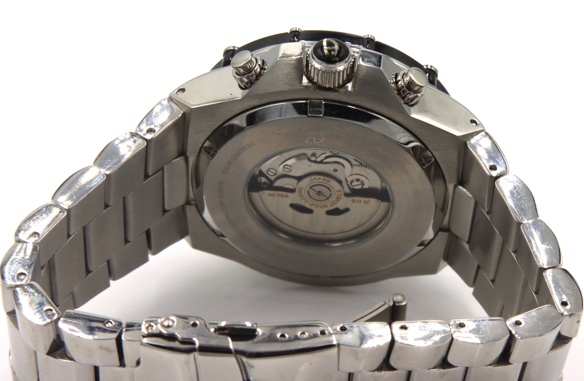 Android Enforcer SII NE78A chronograph automatic watch