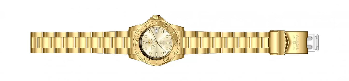 Invicta Men's Pro Diver Automatic 3 Hand Champagne Dial Watch