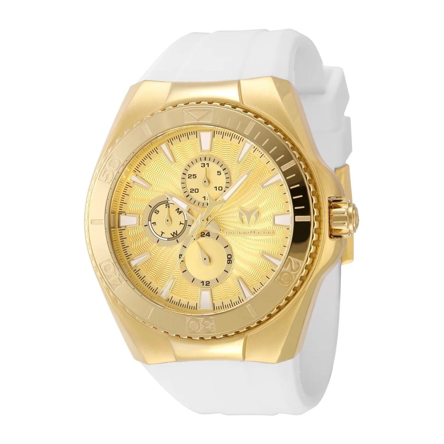 Technomarine Men's Cruise Quartz Chronograph Gold Dial Watch