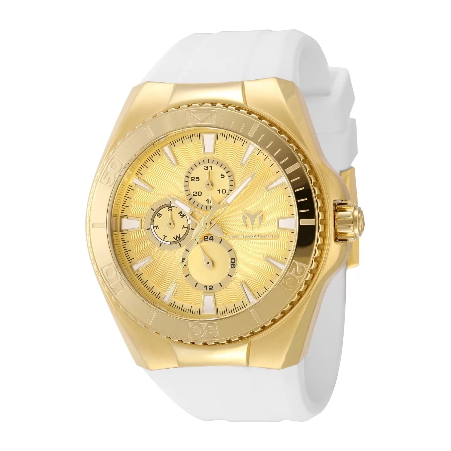 Technomarine Men's Cruise Quartz Chronograph Gold Dial Watch