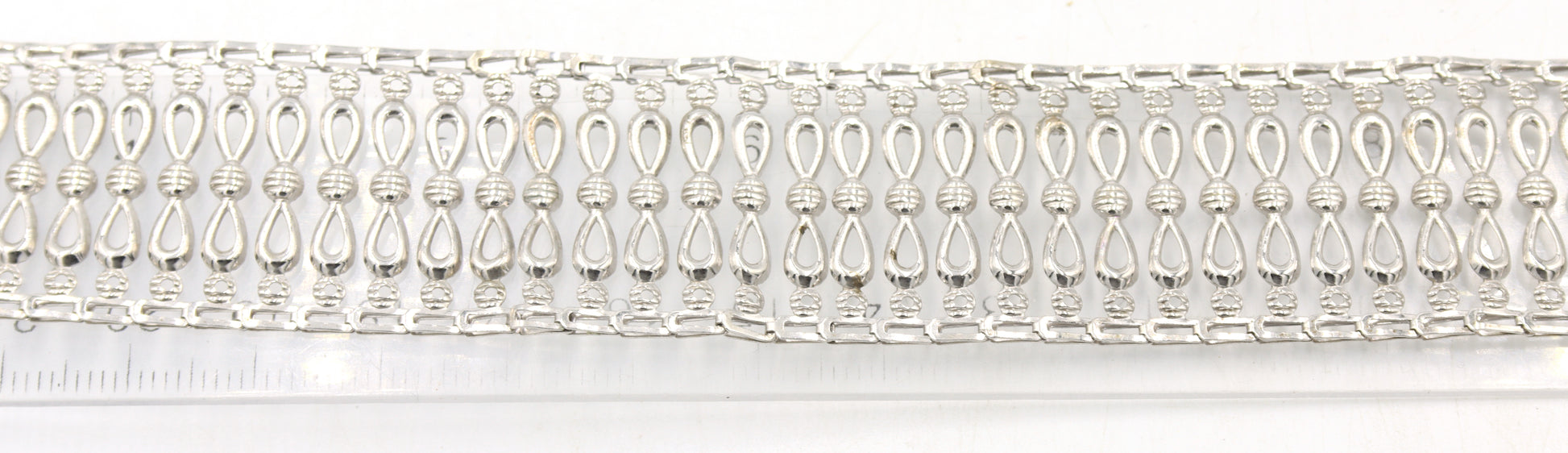Group lot of 3 vintage 925 sterling silver bracelets
