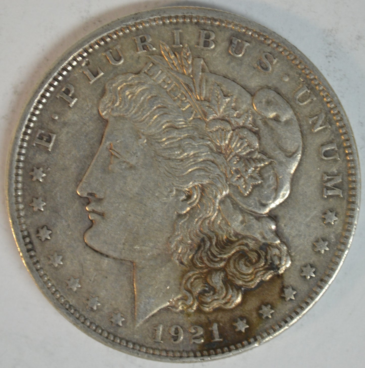 1921 Morgan Silver Dollar Better Detail with Original Silver Surfaces U.S. $1 Coin