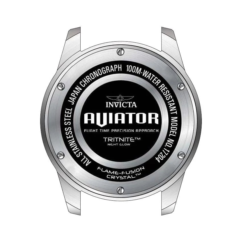 Invicta Women's Aviator Quartz Chronograph Gunmetal Dial Watch