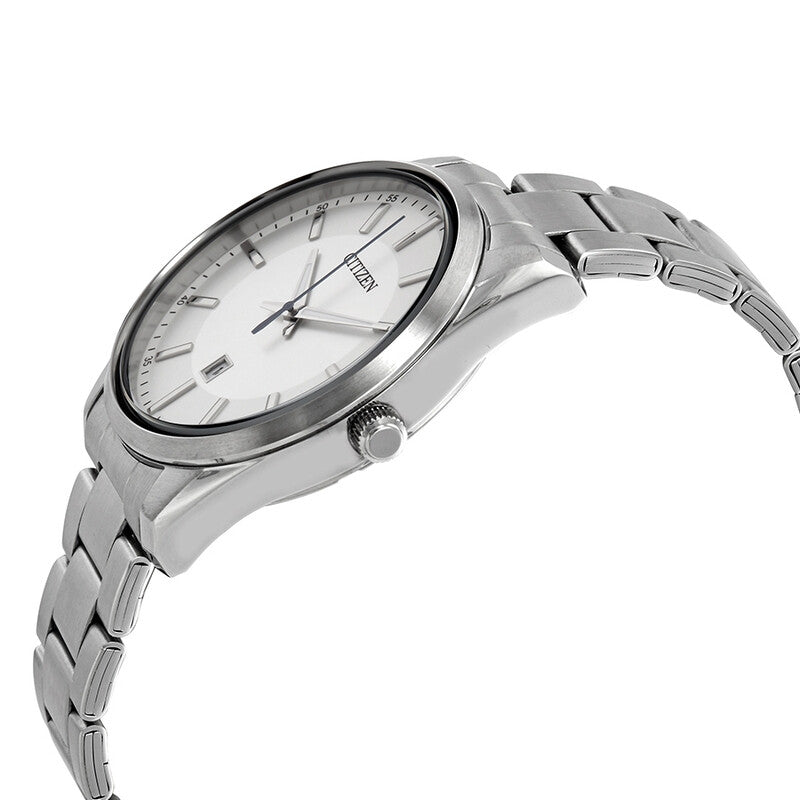 Citizen Quartz Silver Dial Stainless Steel Men’s Watch