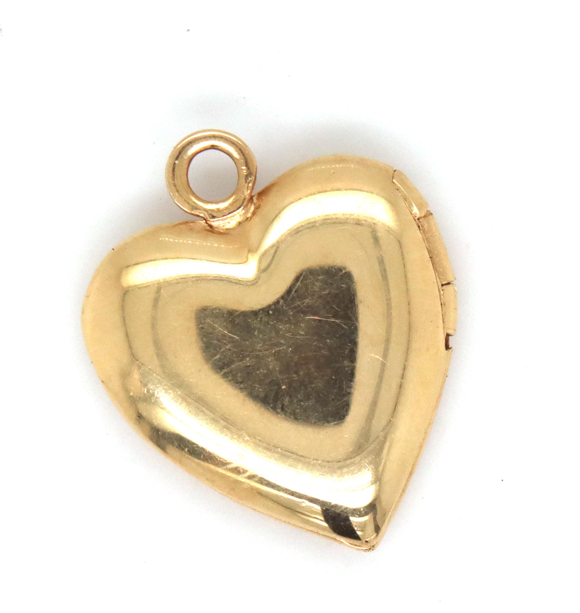 14kt Yellow gold locket pendant