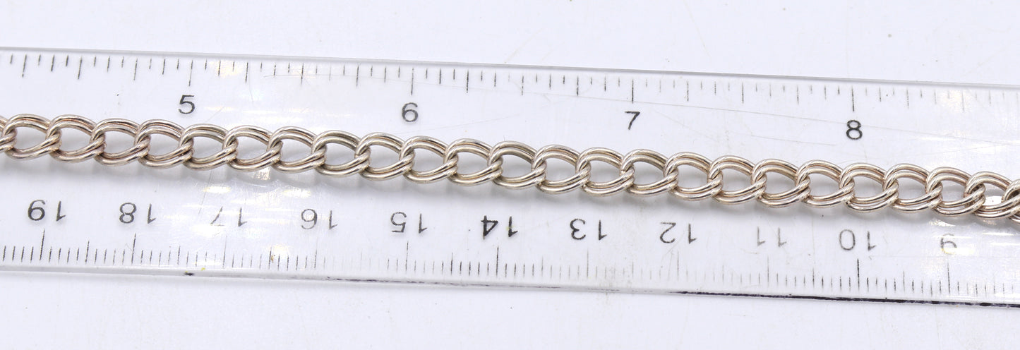 Group lot of 9 Vintage 925 sterling silver bracelets