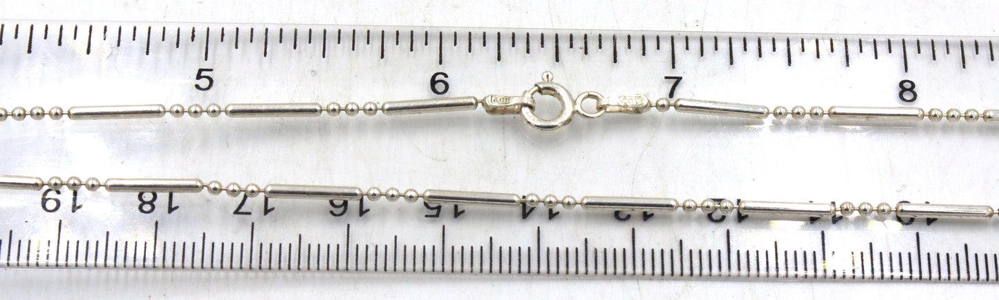 Group lot of 6 Vintage 925 sterling silver necklaces