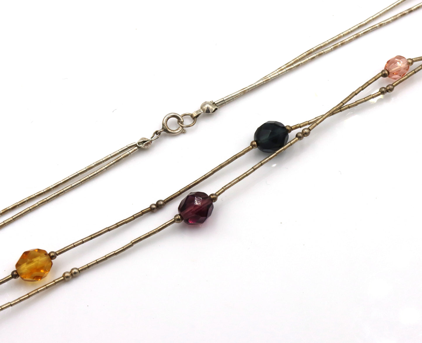 Group lot of 5 Vintage 925 sterling silver necklaces