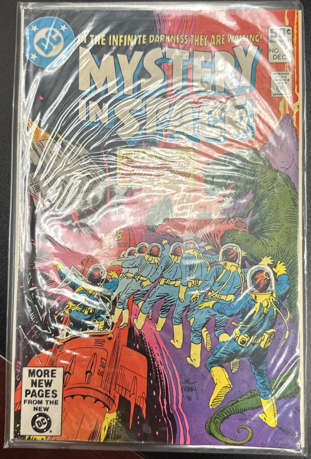 Vintage DC Bronze Age Comic Book Lot New Teen Titans, Mystery in Space & Kobra #1