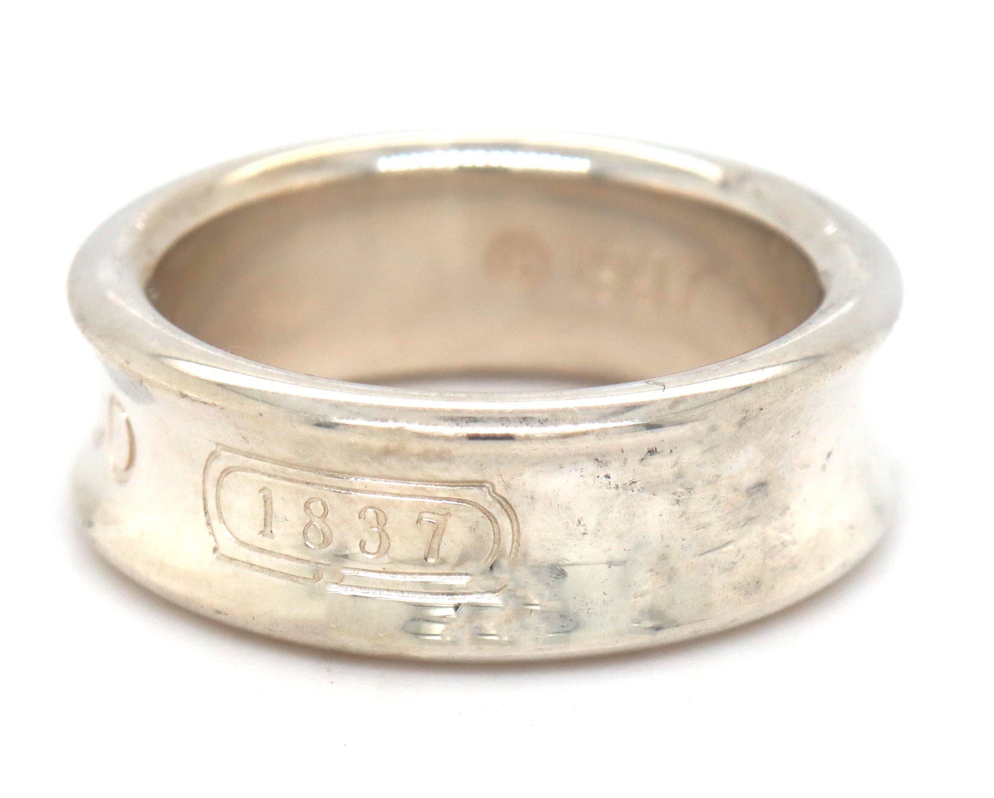 Tiffany & co 1837 band in sterling silver
