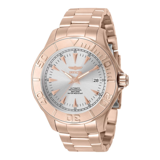 Invicta Men's Signature Automatic 3 Hand Silver Dial Watch