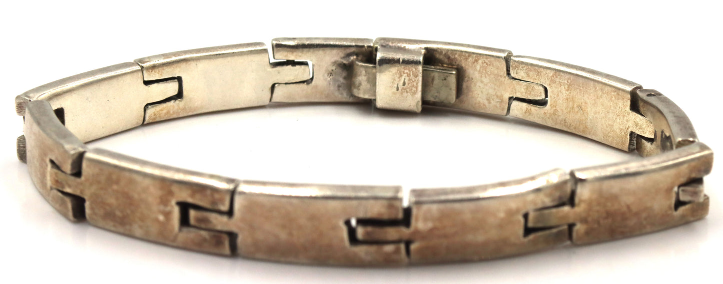 Vintage 925 sterling silver Mexico bracelet