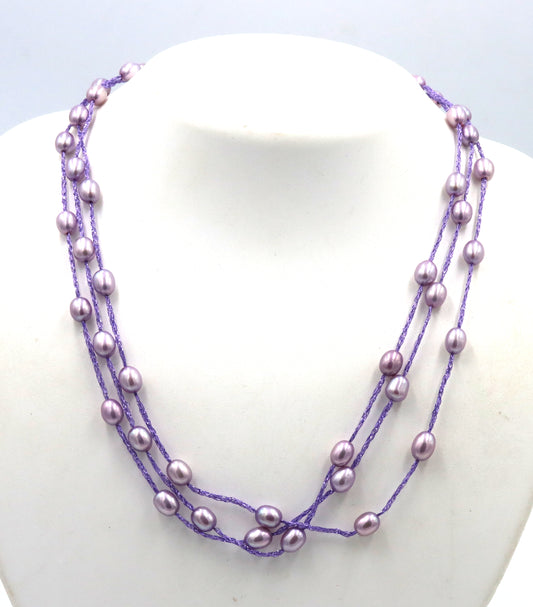 Honora pearl 3 strand necklace