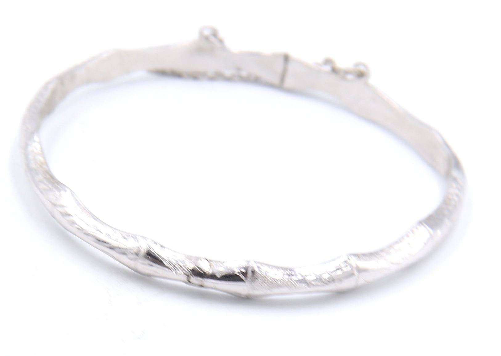 Group lot of vintage 925 sterling silver bangles