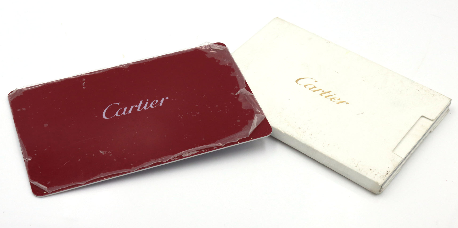 Cartier Santos date stainless steel watch