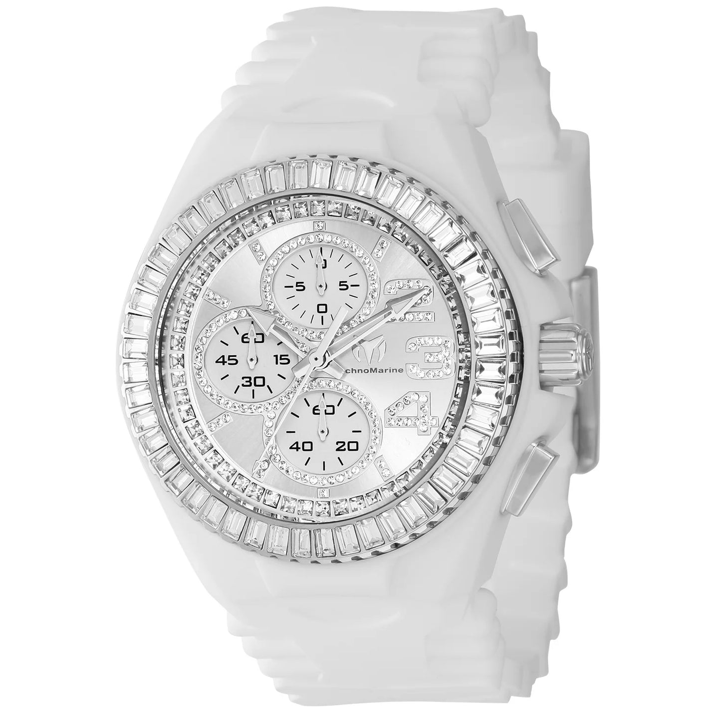 Technomarine Men's Cruise Quartz Chronograph Silver Dial Watch
