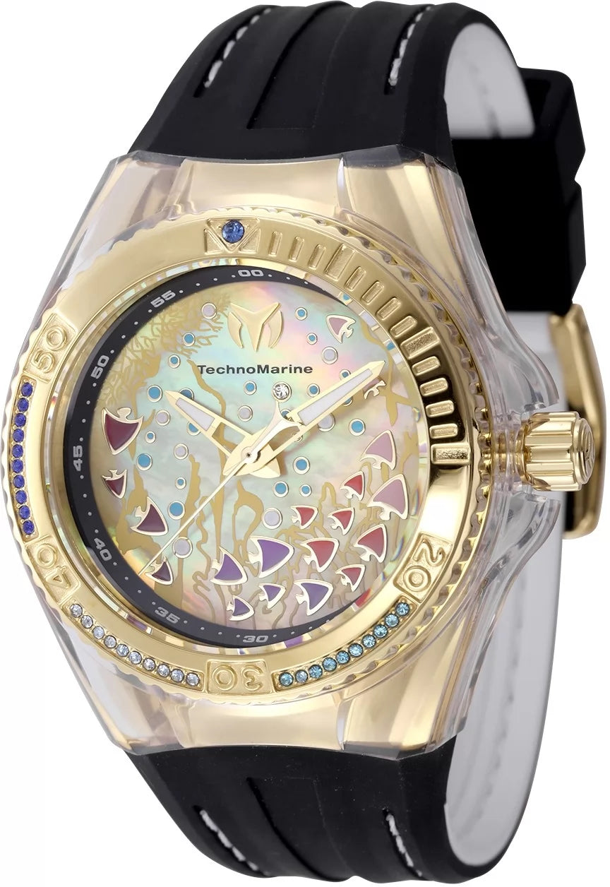Technomarine Women's Cruise Quartz PC21 Gold Dial Watch