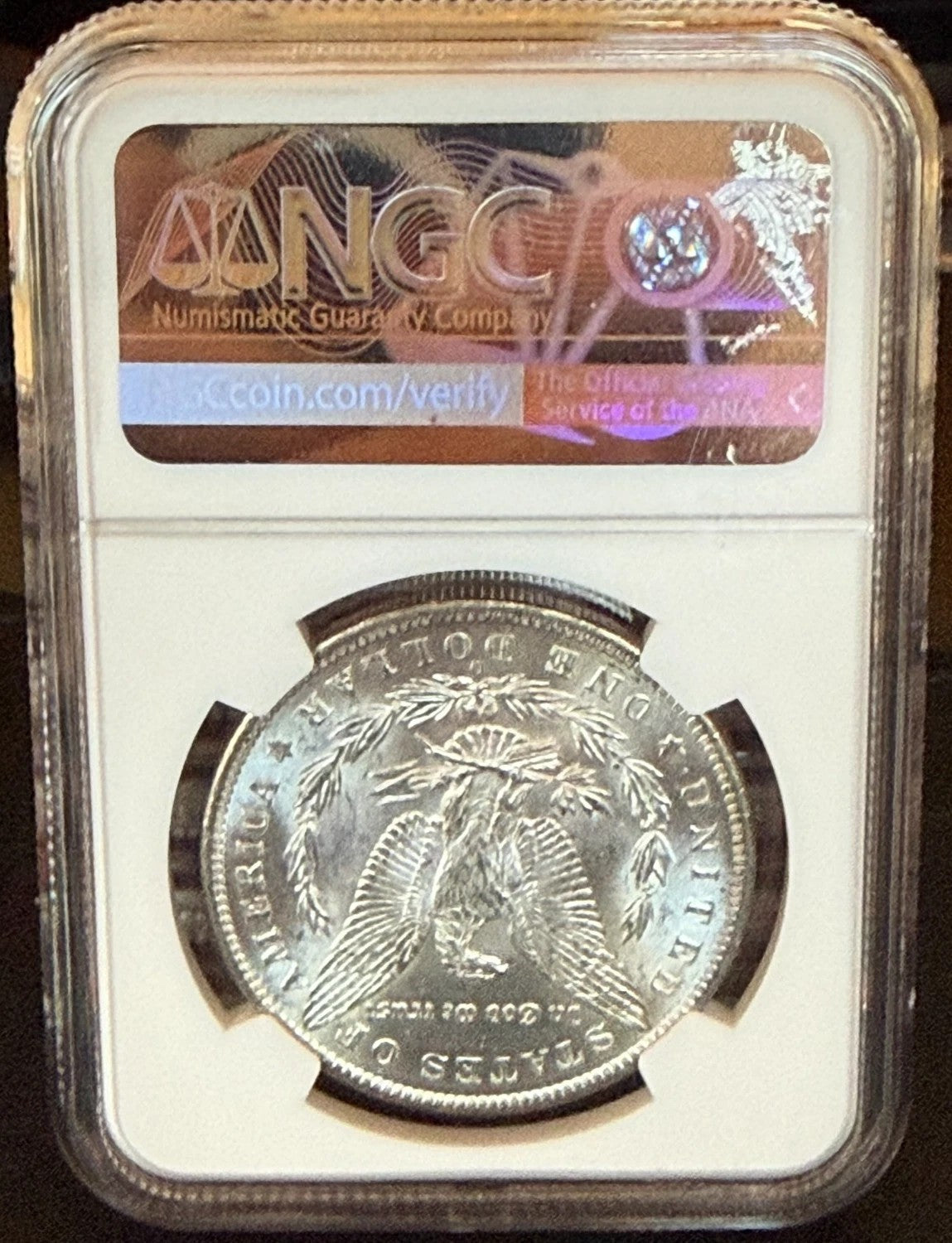 1885-O Morgan Silver Dollar NGC MS63