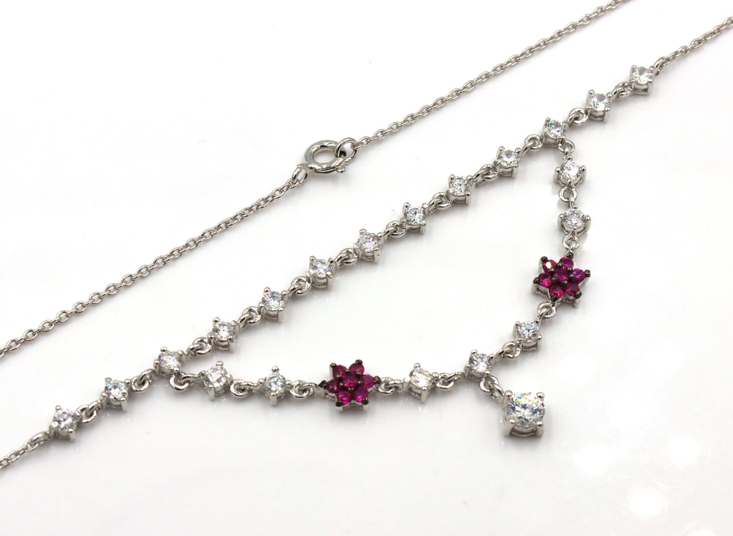 Lot of 3 Vintage 925 sterling silver necklaces
