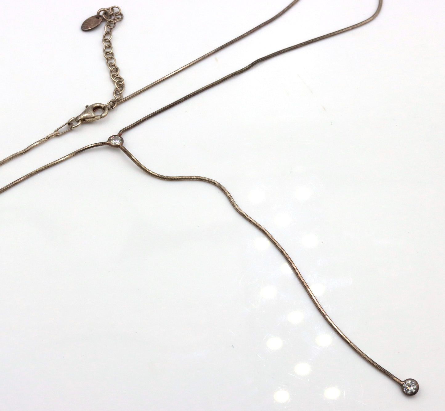 Group lot of 8 Vintage 925 sterling silver necklaces