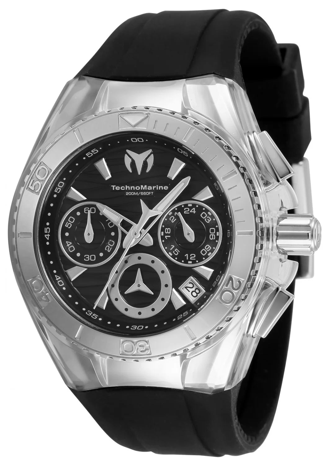 Technomarine Women's Cruise Quartz Chronograph Black Dial Watch