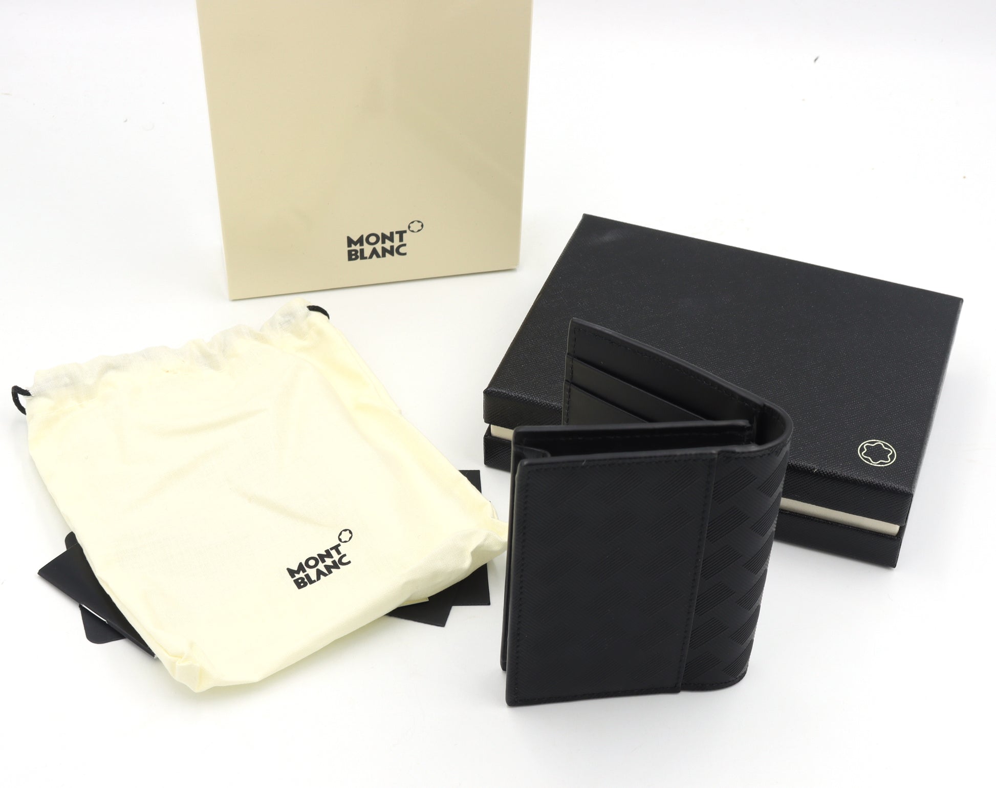 Montblanc Extreme 3.0 card Holder 4CC Wallet W/Dust Bag & Box