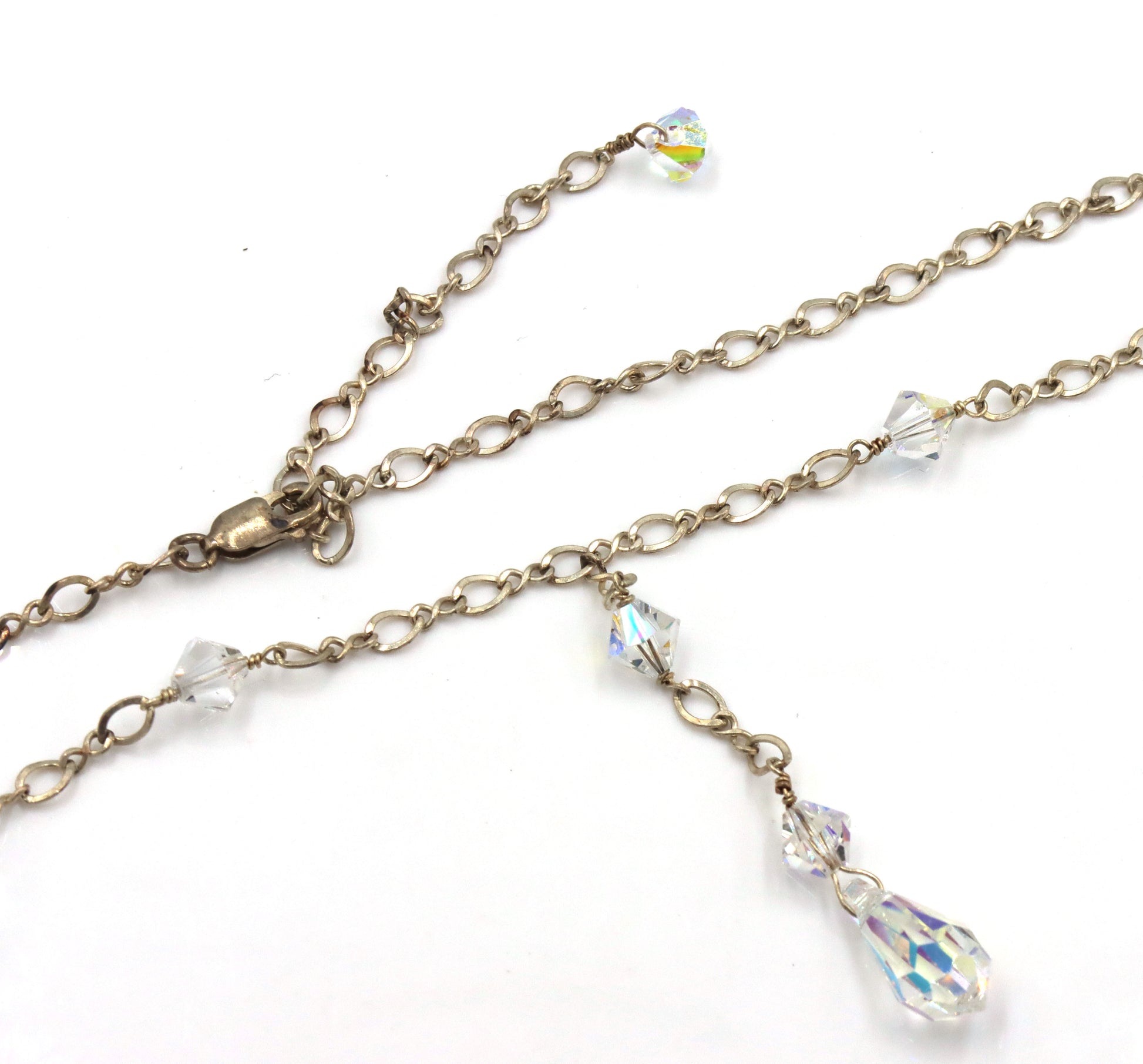 Big group lot of Vintage 925 sterling silver necklaces