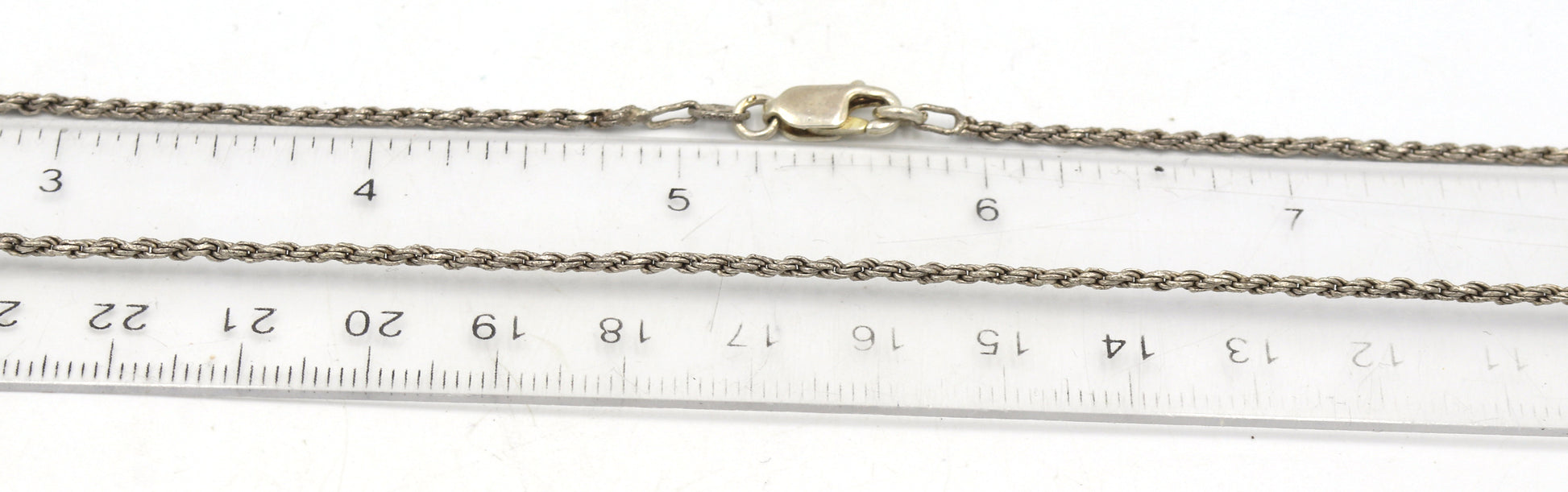 Group of 6 vintage 925 sterling silver necklaces