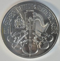 2023 Austrian Silver Philharmonic Coin 1 oz .999 Fine Silver BU