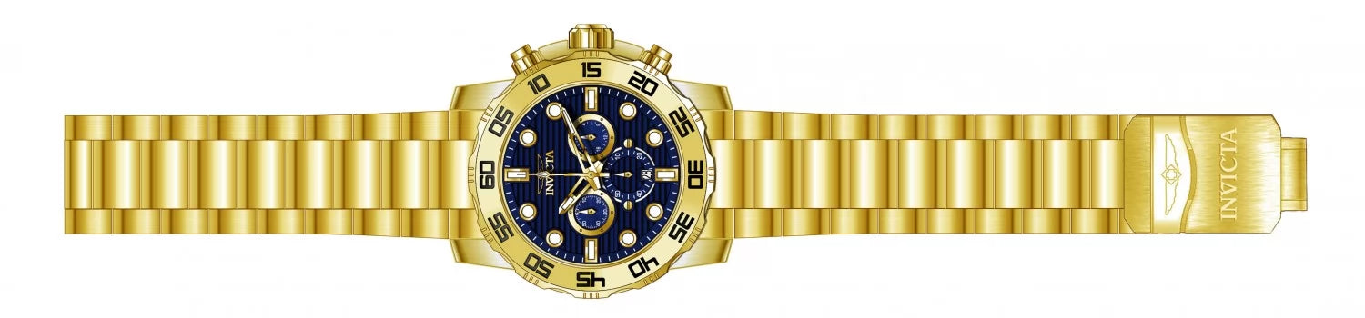 Invicta Men's Pro Diver Quartz Chronograph Blue Dial Watch