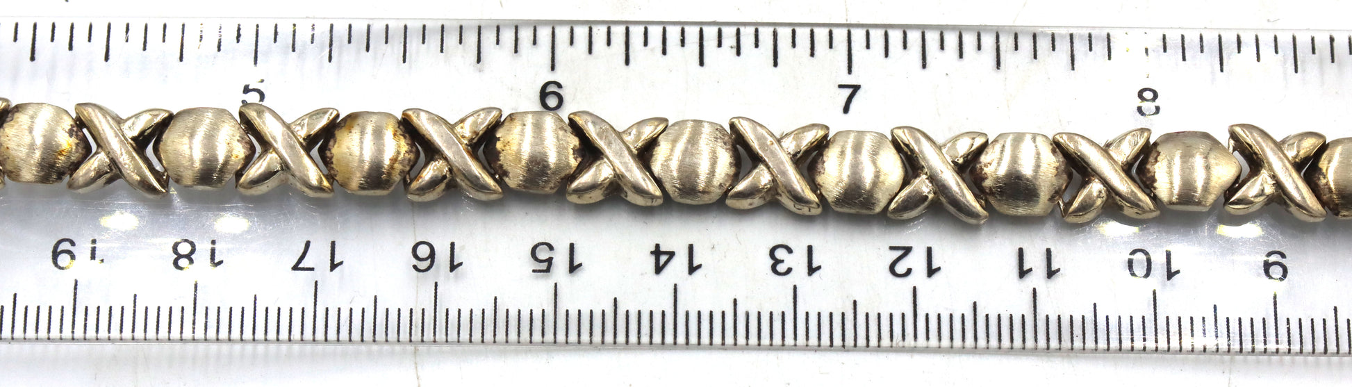 Group of 4 vintage 925 sterling silver bracelets