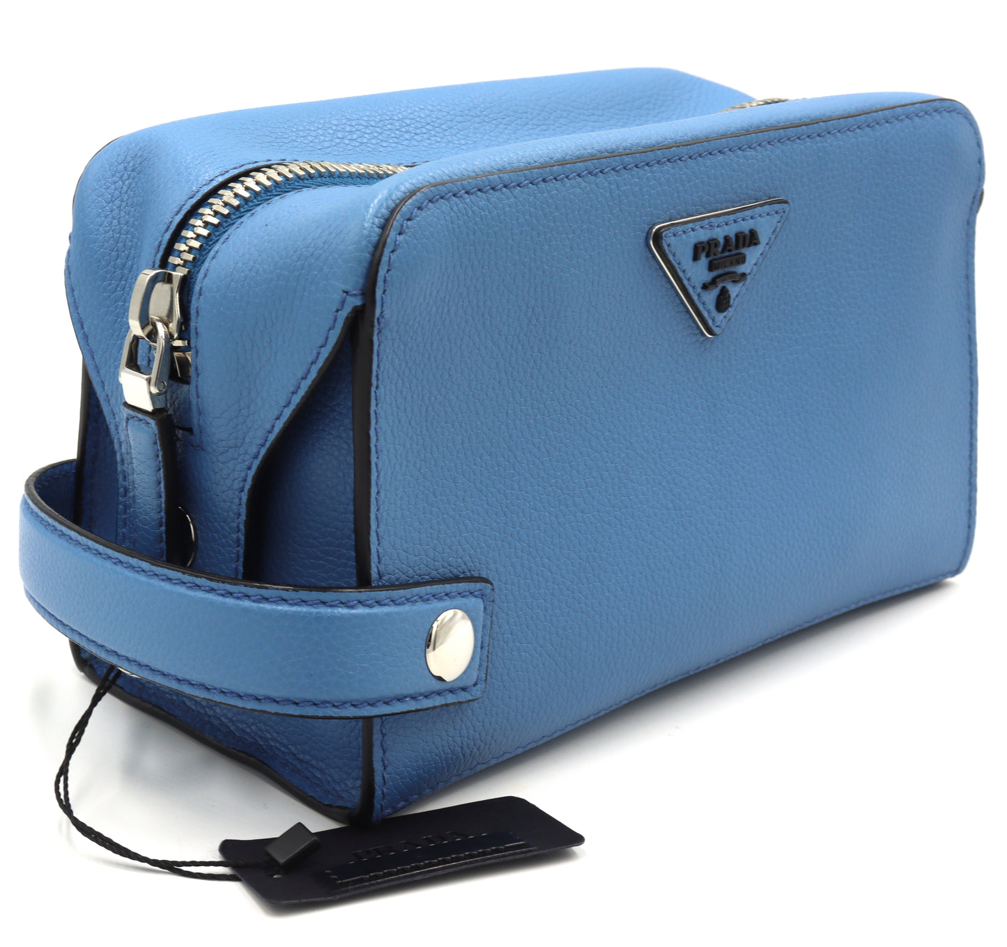 Prada Leather Wristless Bag