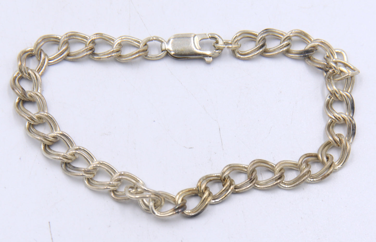 Group Lot of 3 Vintage 925 Sterling Silver Bracelets