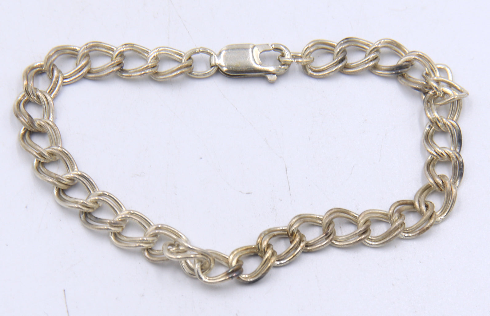 Group Lot of 3 Vintage 925 Sterling Silver Bracelets