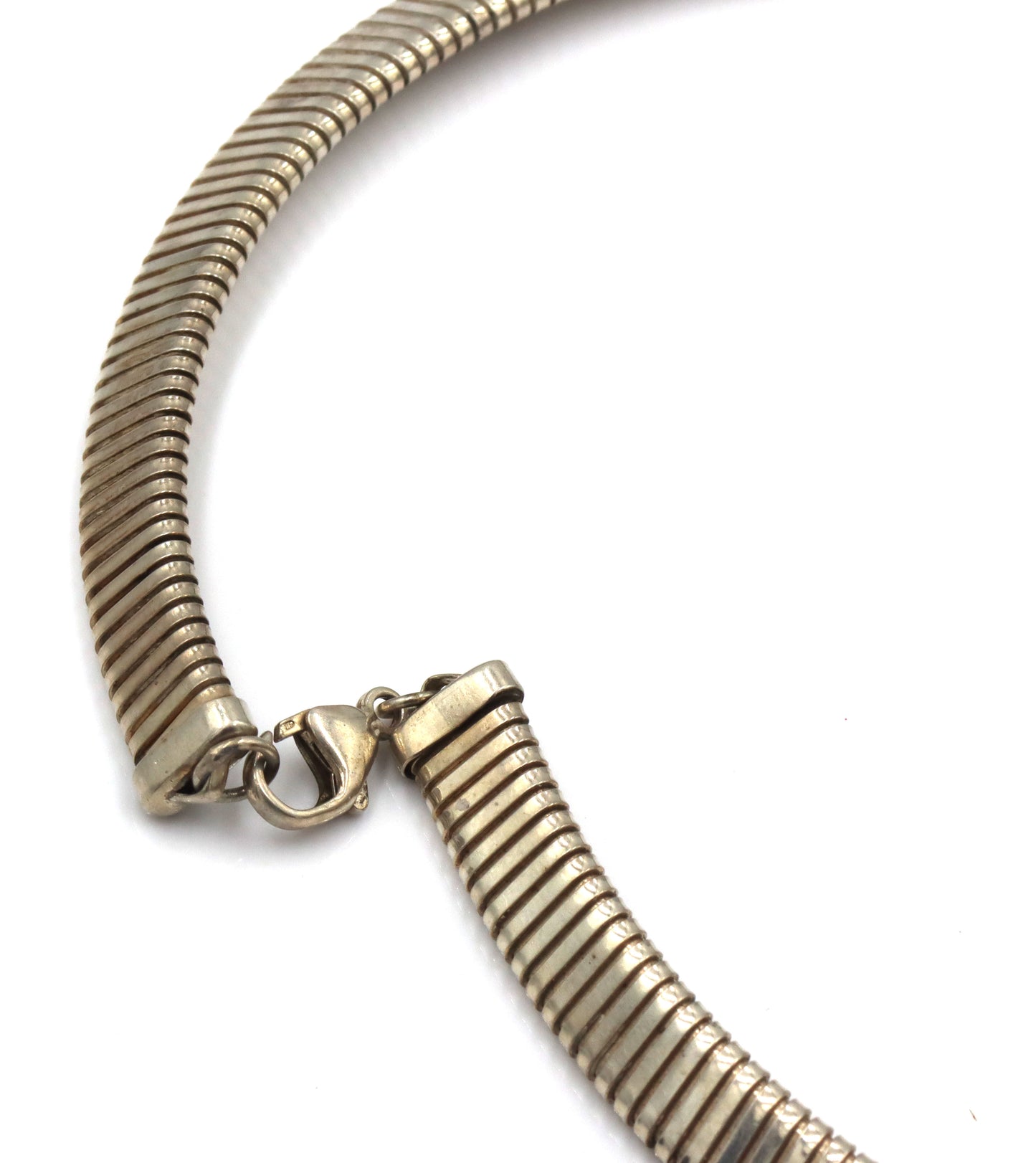 Group lot of 2 vintage 925 sterling silver necklaces