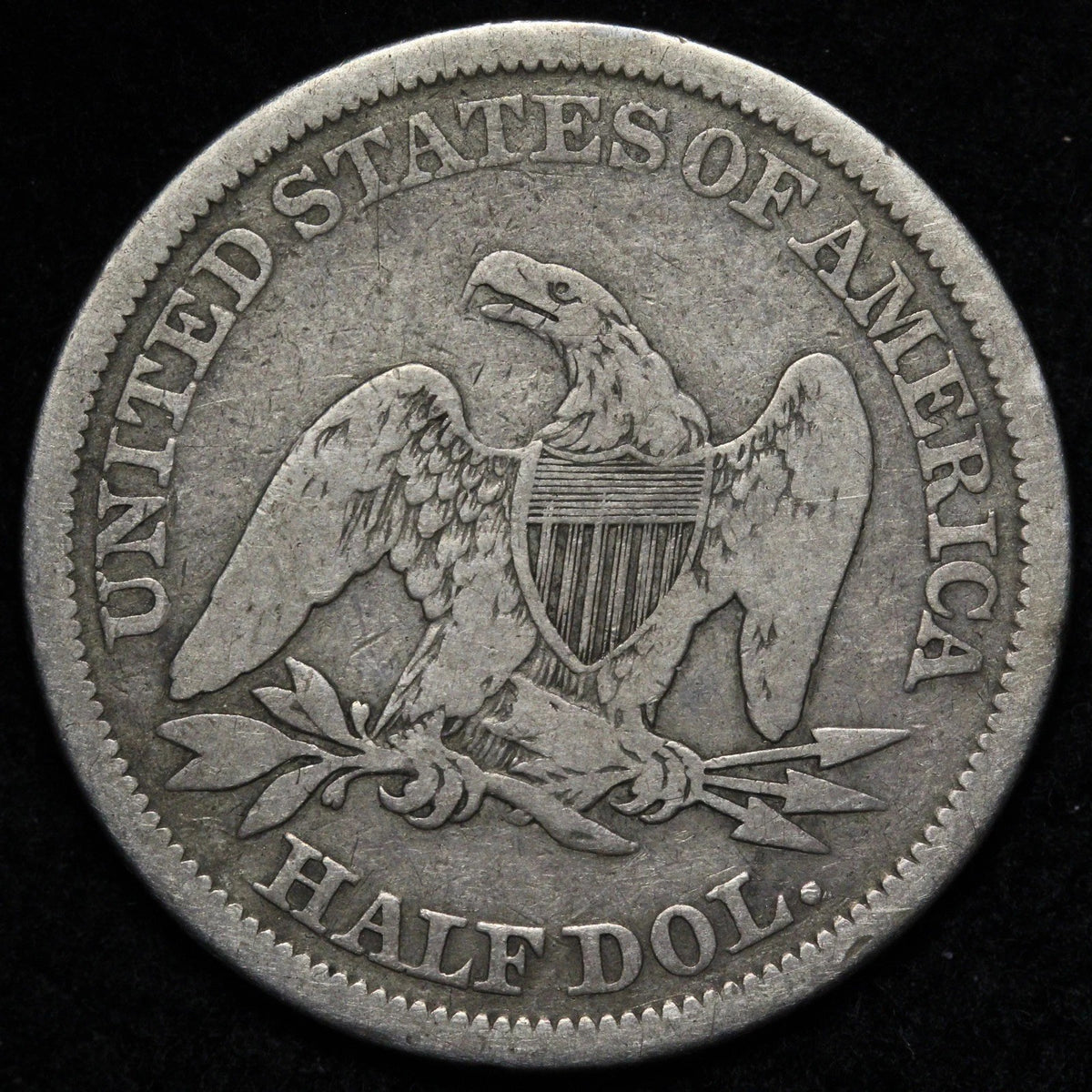 1842 Seated Liberty Silver Half Dollar Better Early Date Philadelphia Mint