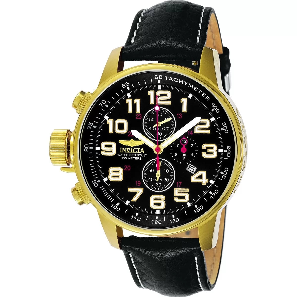 Invicta Men's I-Force Quartz Chronograph Black Dial Watch