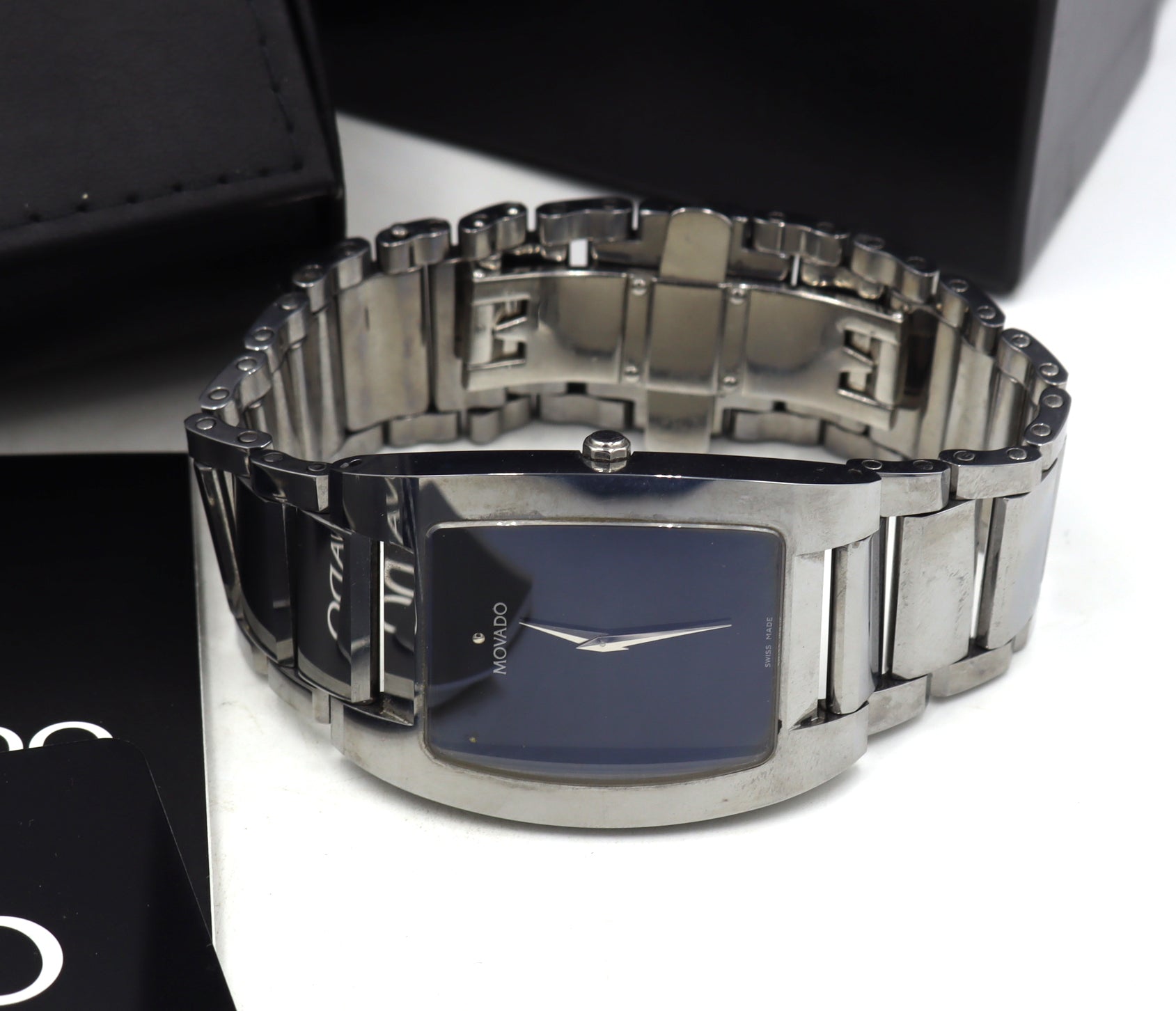 Movado Fiero men's tungsten watch