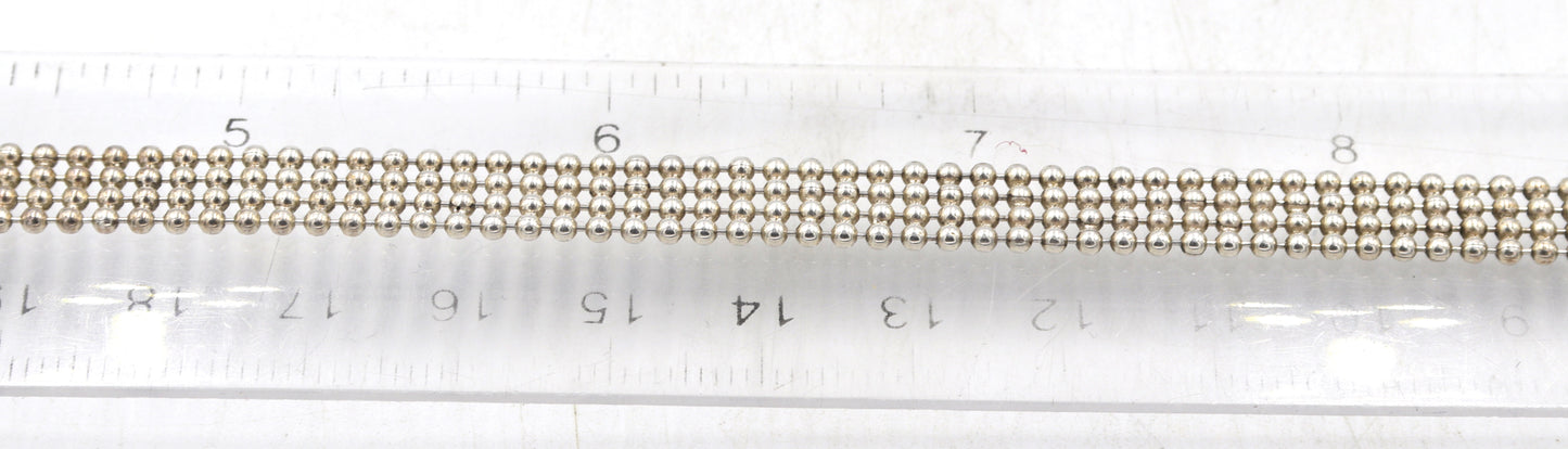 Group lot of 4 Vintage 925 sterling silver bracelets