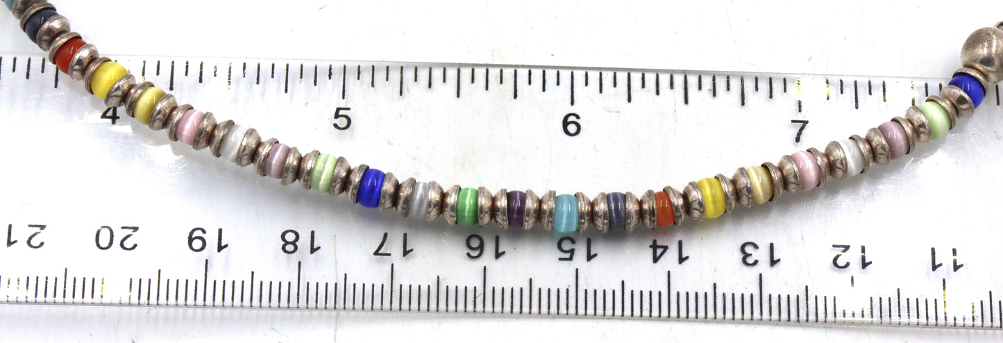 Group of 10 vintage 925 sterling silver bracelets