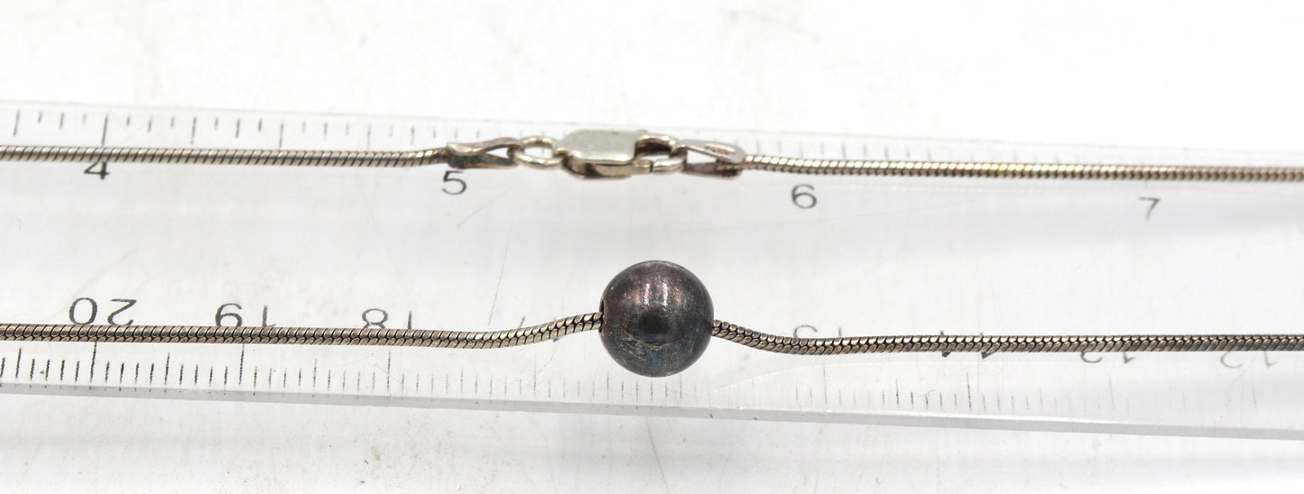 Group lot of 10 Vintage 925 sterling silver necklaces