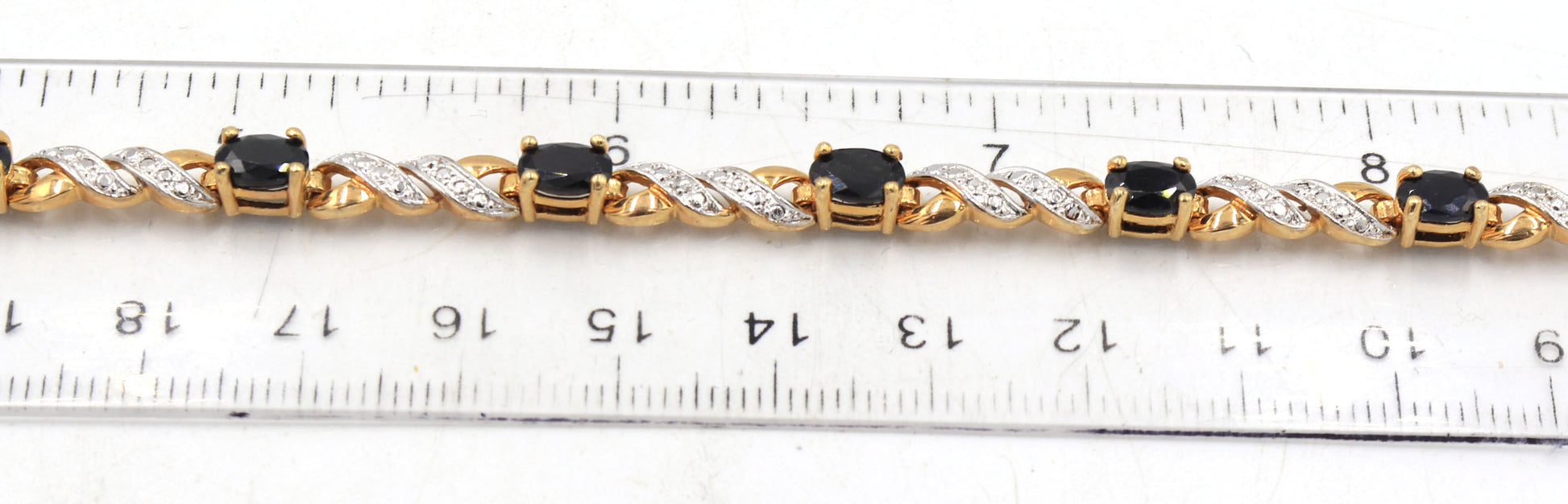 Group lot of 10 Vintage 925 sterling silver bracelets
