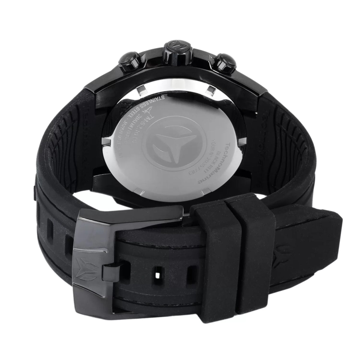 Technomarine Men's Reef Quartz Chronograph Black Dial Watch