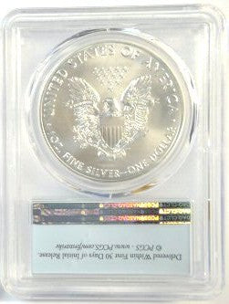 2020 $1 Silver Eagle. PCGS MS70 FIRST STRIKE Flawless